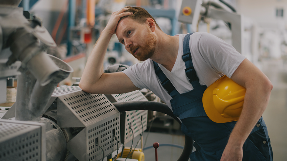 Stressfaktoren am Arbeitsplatz sind vielfältig und können ernste Folgen haben, von Erschöpfung bis zum Arbeitsunfall.