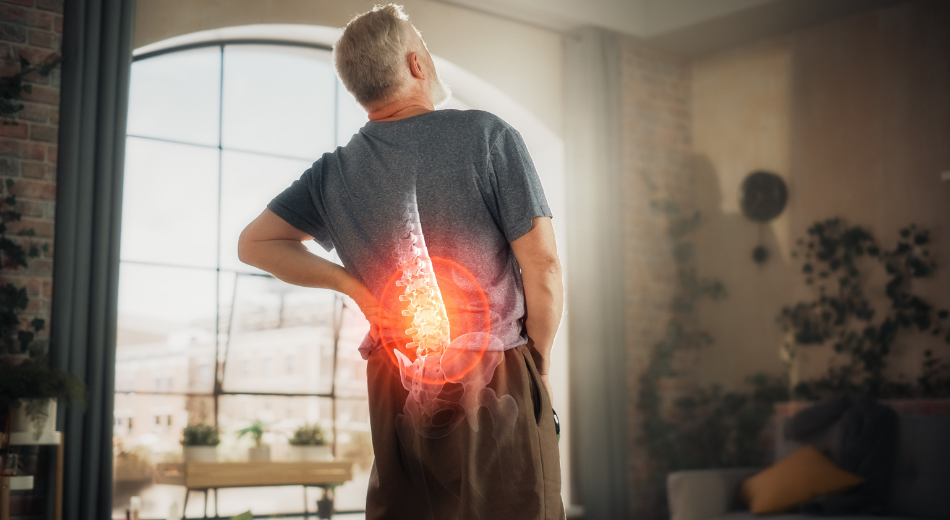 Mann mit Rückenschmerzen (Symbolfoto): Wer den Krankenstand verringern und zu einer nachhaltigen Reduzierung beitragen möchte, sollte das Thema Ergonomie beachten.